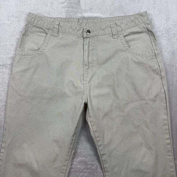 Cloudveil Mens Pants Men 36x30 Green Cotton Straight Leg Outdoor Hiking Cowboy - Picture 3 of 11